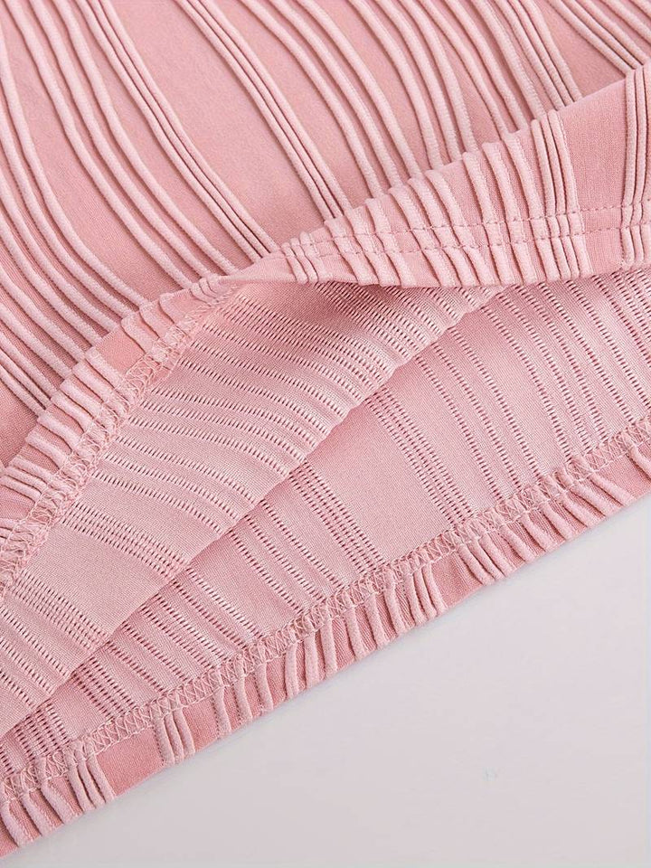 Levoire | Robe À Rayures Ondulées