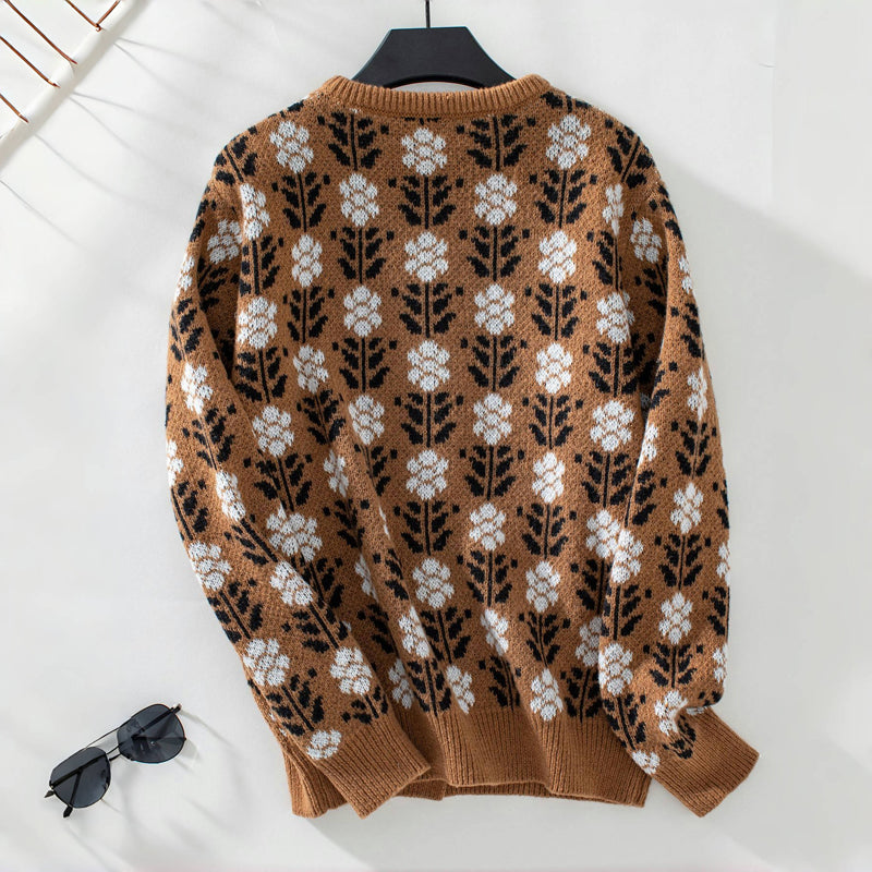 Levoire | Tricoté À Fleurs Vintage