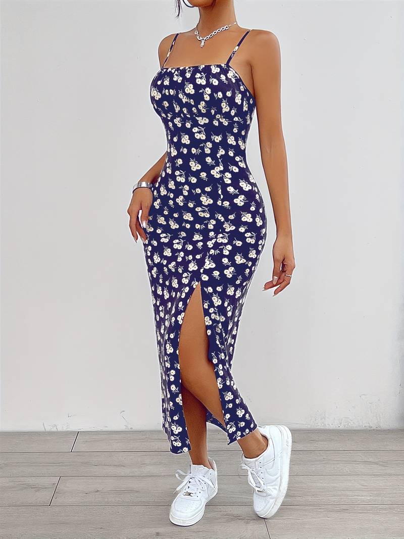 Levoire | Robe Cami À Bretelles Séparées Avec Imprimé Floral