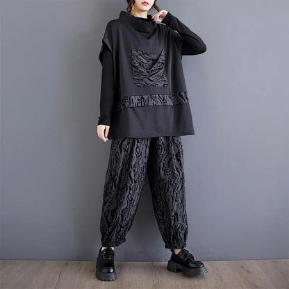 Levoire | Ensemble Moderne Deux Pièces Noir Une taille