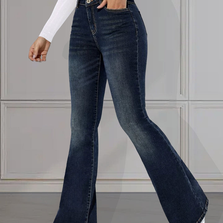 Levoire | Pantalons En Denim Rétro Bleus Pestyt À Traîne