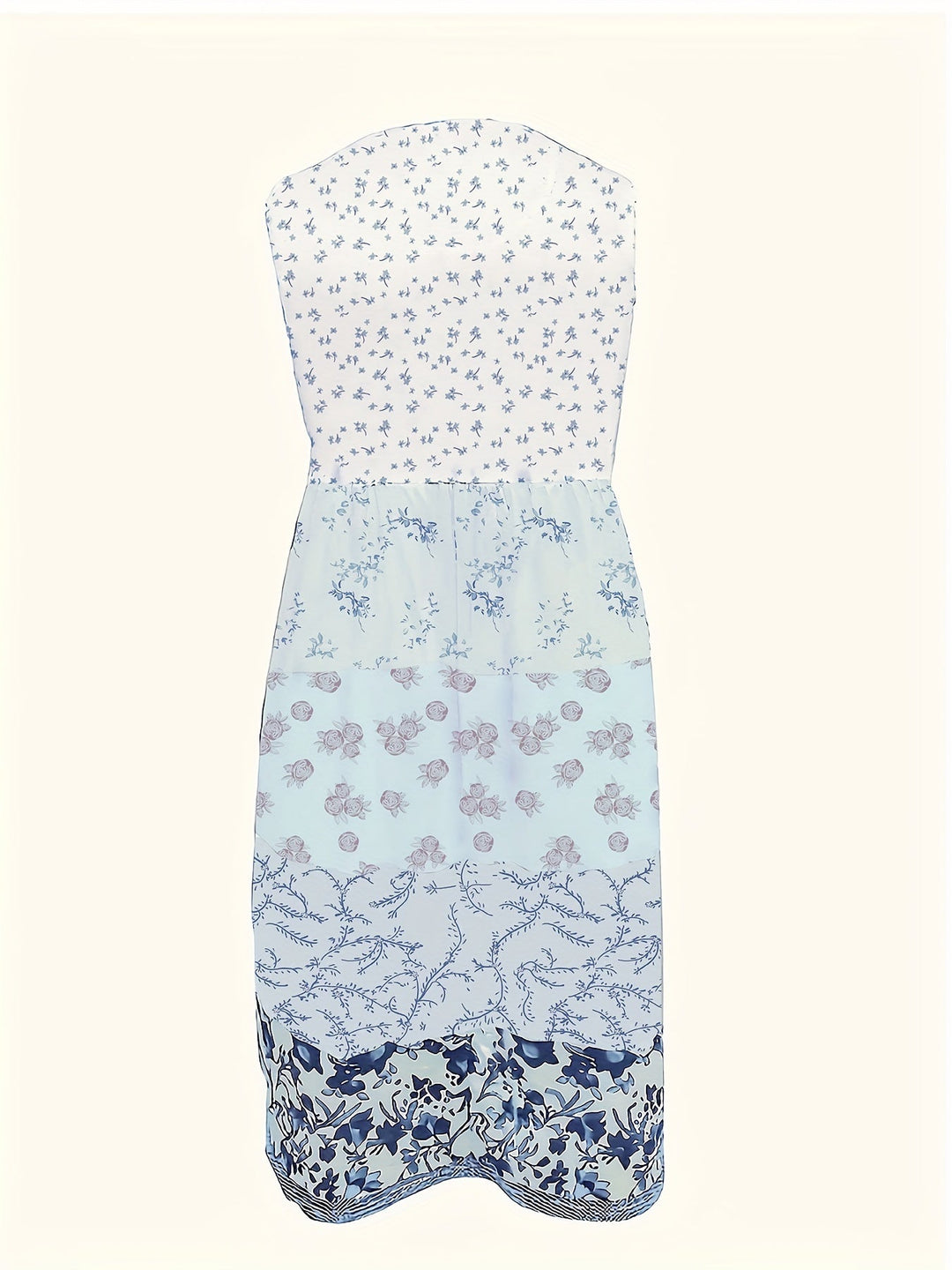 Levoire | Robe Tank À Imprimé Floral Printemps Et Été