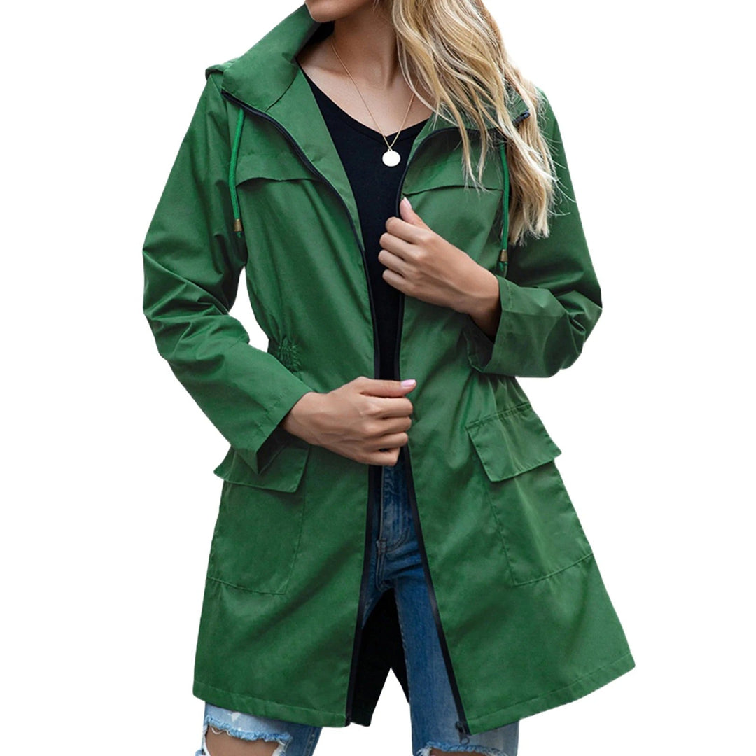 Levoire | Veste D'Extérieur Légère Décontractée Vert