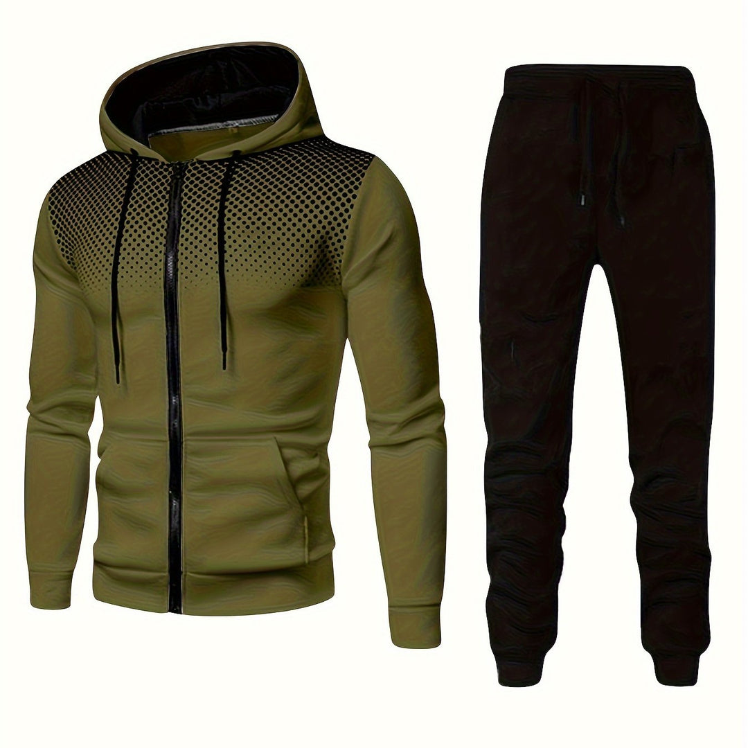 Levoire | Ensemble De Survêtement Pour Homme 2 Pièces Avec Sweat À Capuche Et Pantalon De Jogging