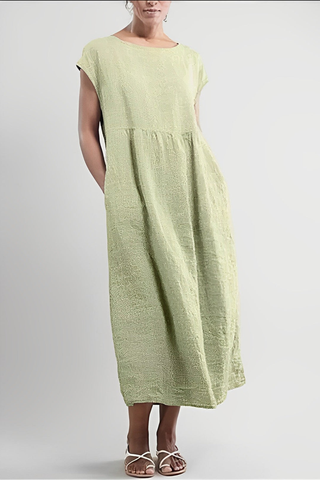 Levoire | Robe vintage élégante Vert