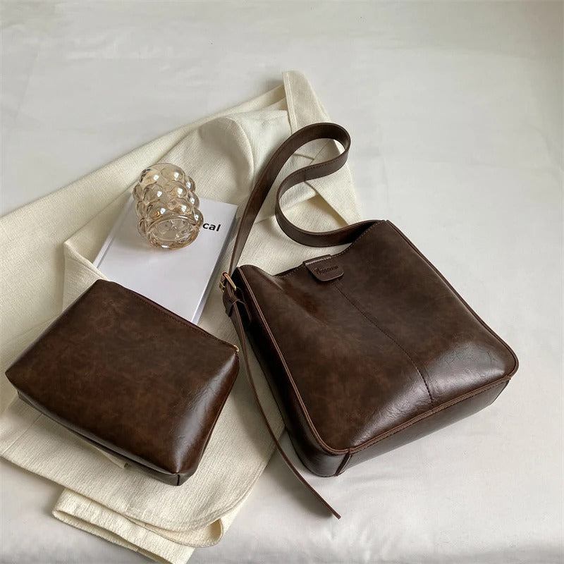 Levoire | Série 4 Retro Sac Marron foncé