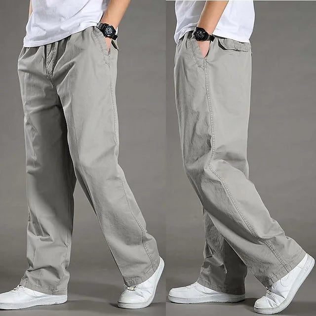 Levoire | Pantalon Cargo - Qualité Robuste Et Design Confortable Gris clair