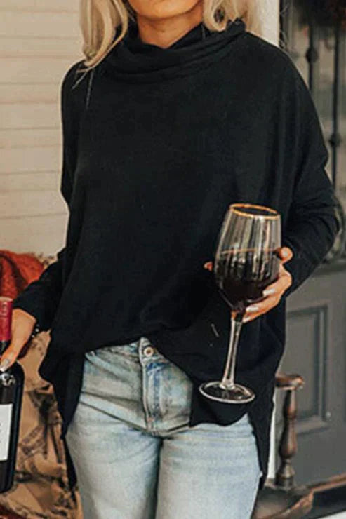 Levoire | Chemise Slim Fit Élégante Hiver Noir