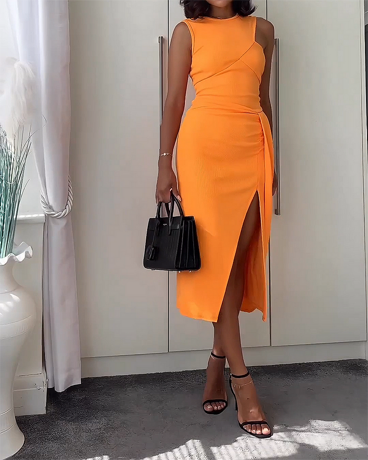 Levoire | Robe Élégante Chic Sans Manches