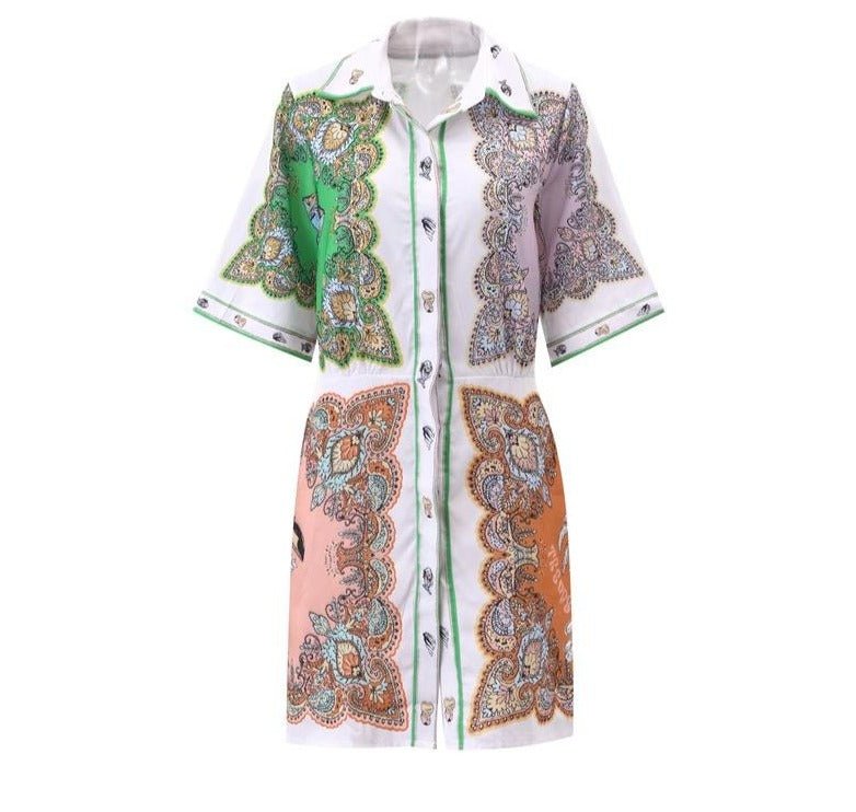 Levoire | Robe Unique Avec Col Retourné