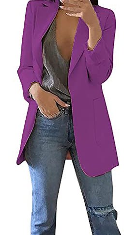 Levoire | Blazer Avec Poches Pour Femmes Lilas