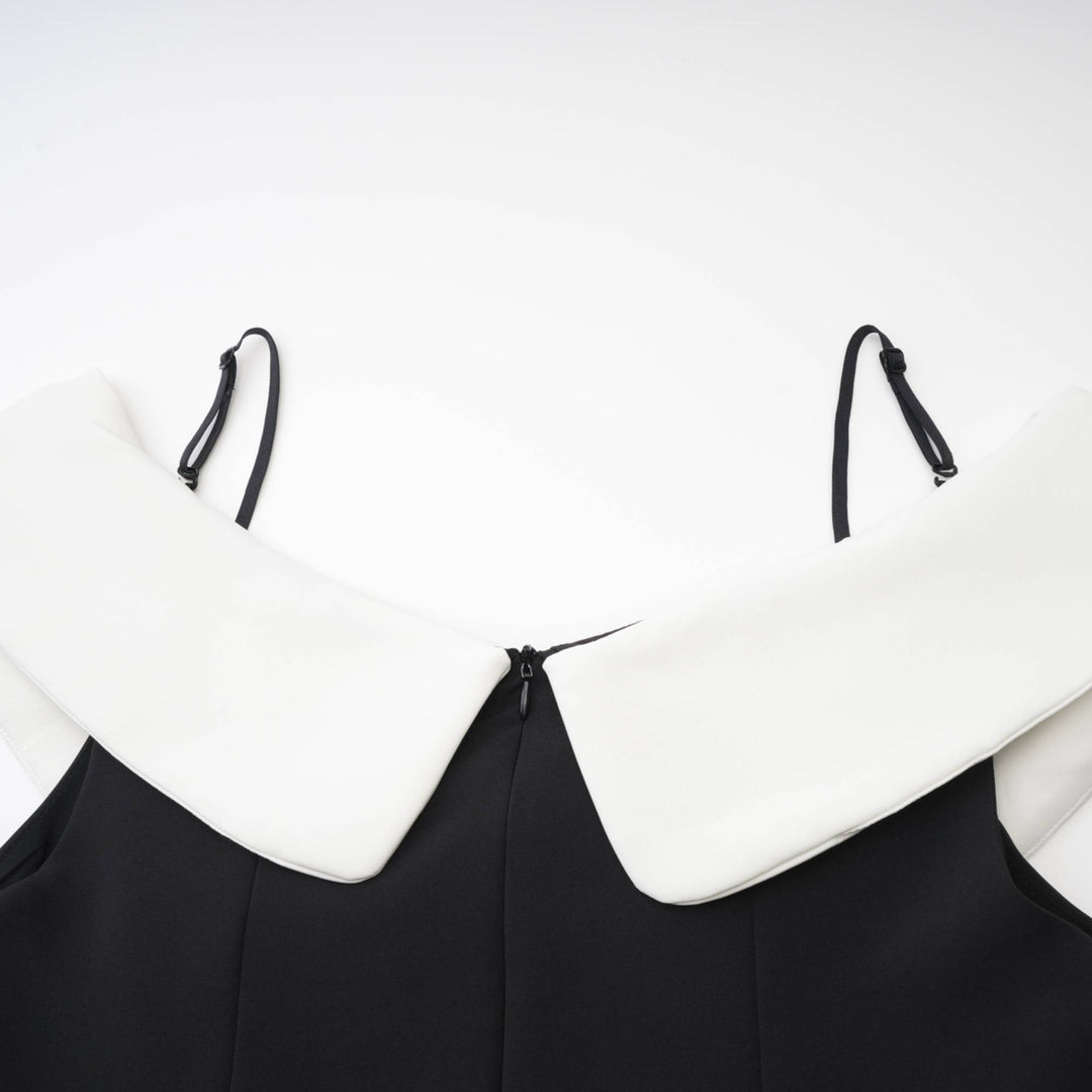 Levoire | Robe Mini Noire Off The Shoulder