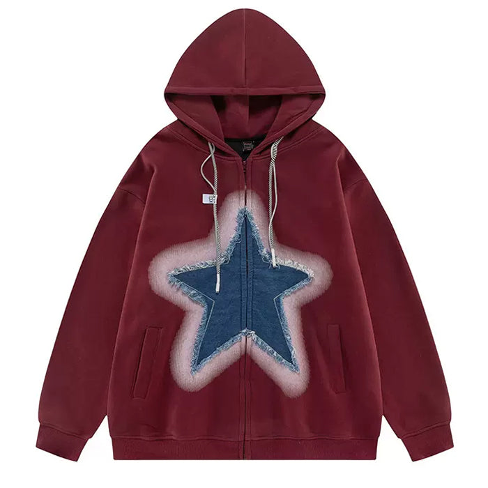 Levoire | Sweat à capuche décontracté et confortable Rouge