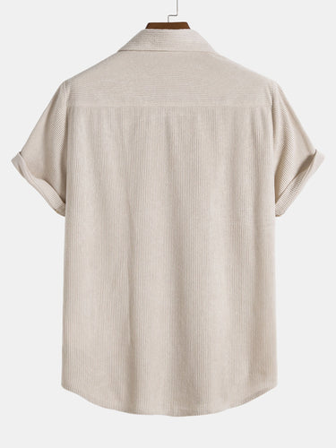Levoire | Chemise De Loisirs En Velours Côtelé Avec Boutons
