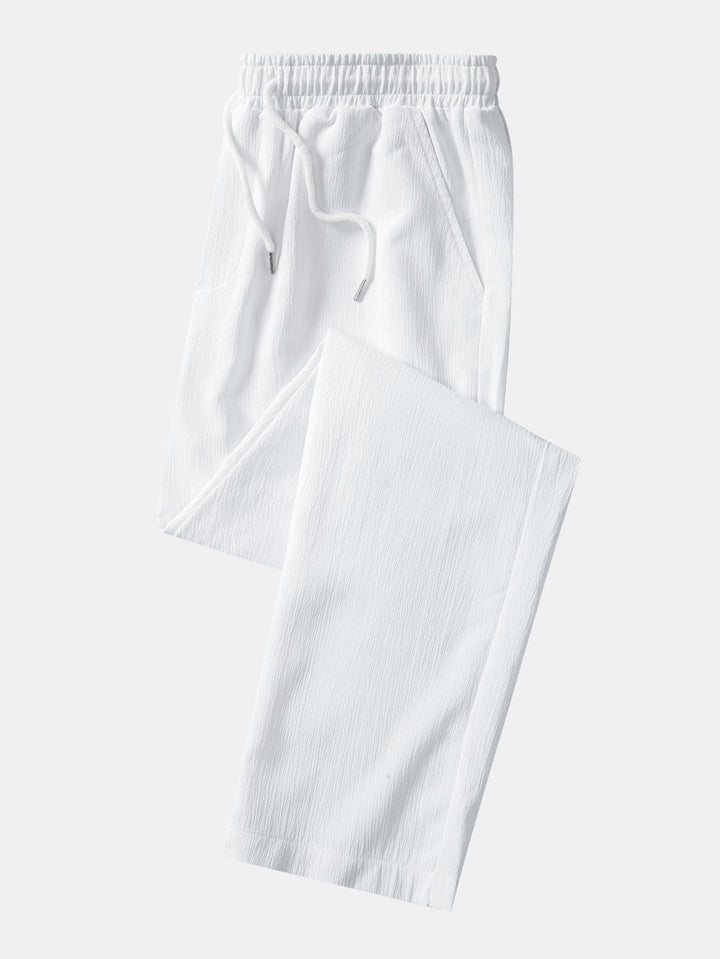 Levoire | Pantalon Détendu Texturé Froissé