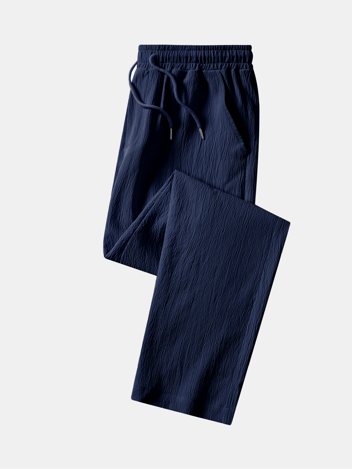 Levoire | Pantalon Détendu Texturé Froissé