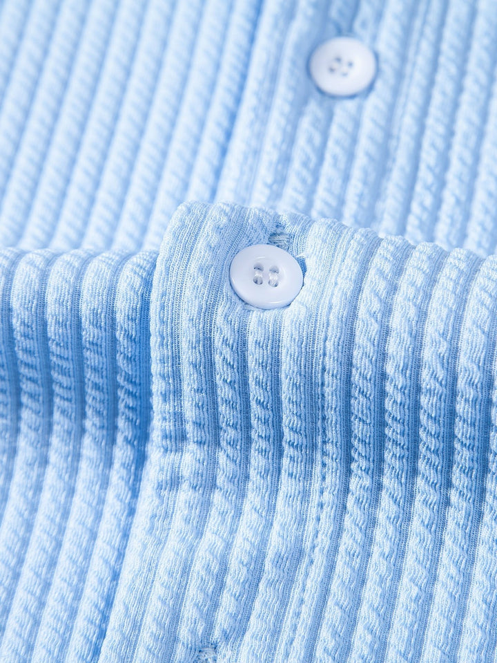 Levoire | Blouse À Col Montant Côtelé