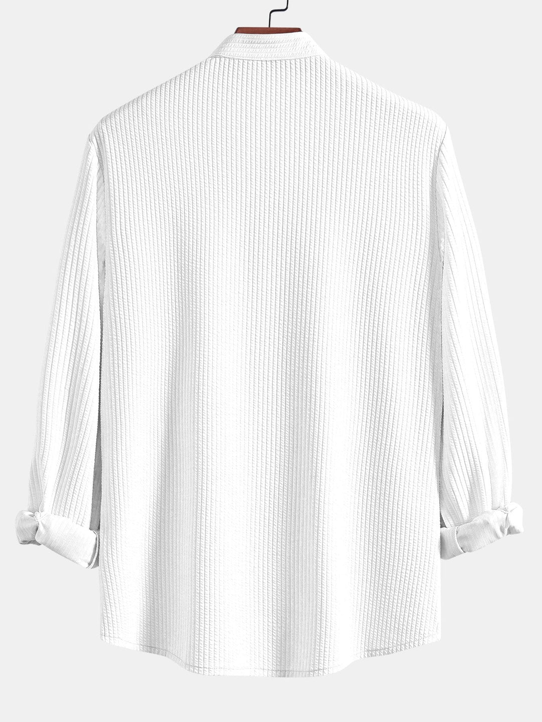Levoire | Chemise En Stretch Rippé À Manches Longues