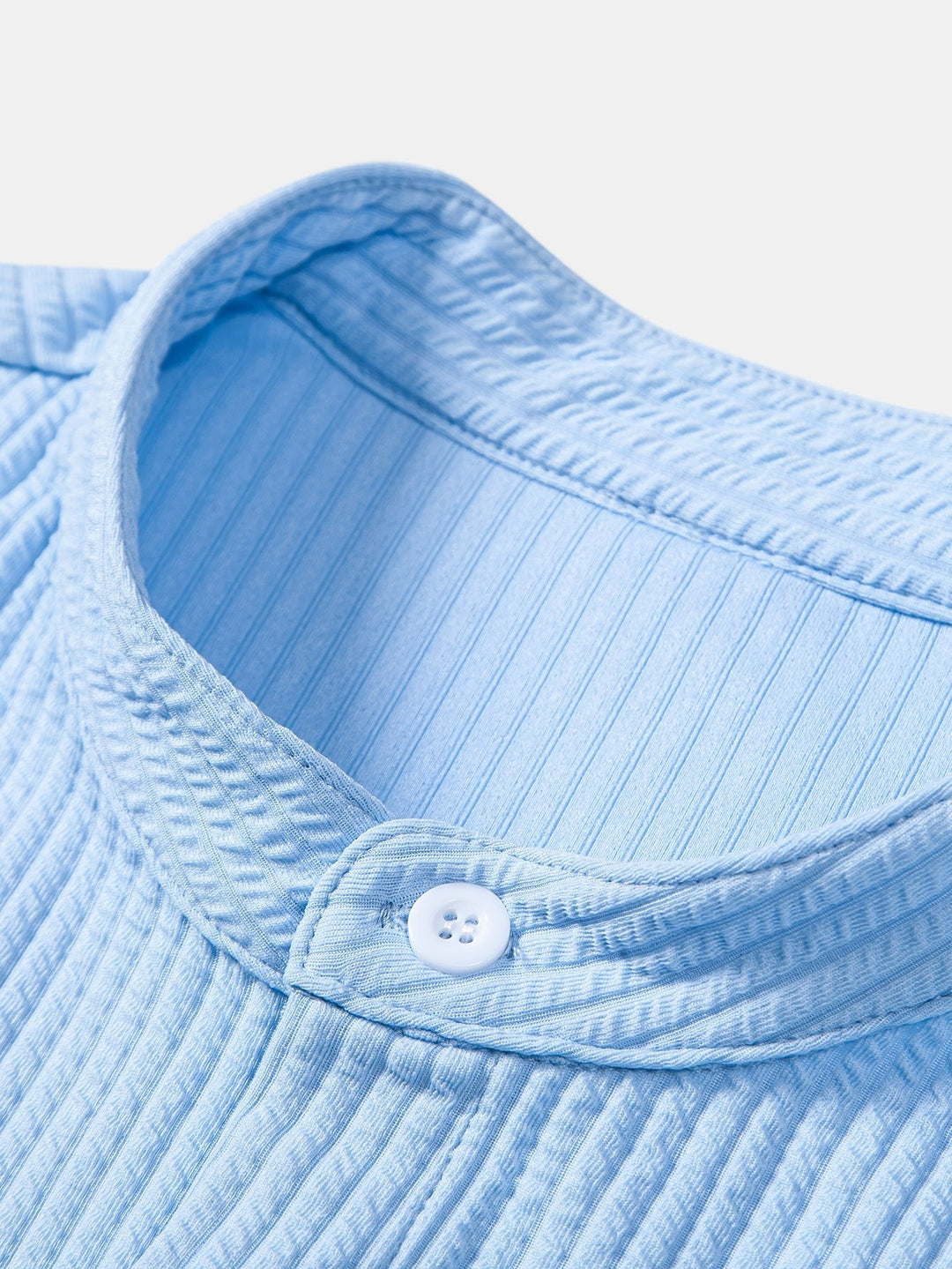 Levoire | Chemise En Stretch Rippé À Manches Longues