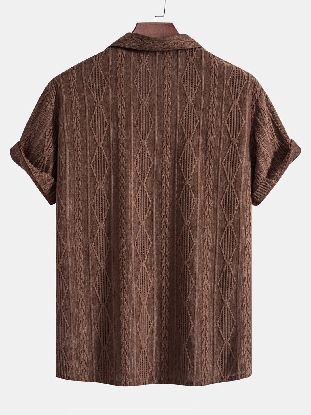 Levoire | Chemise À Motif Jacquard Kuba