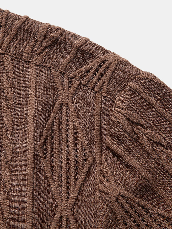 Levoire | Chemise À Motif Jacquard Kuba