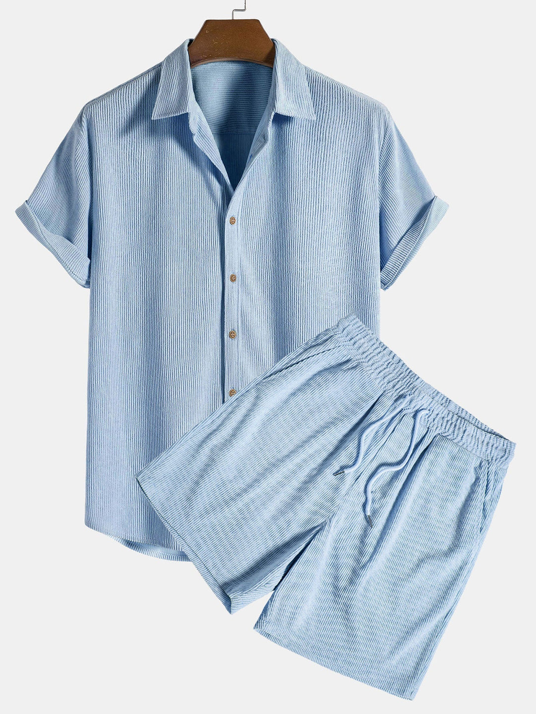 Levoire | Ensemble coton d'été Bleu clair