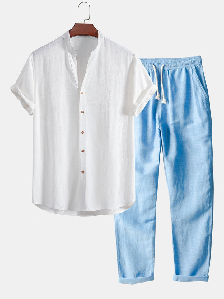 Levoire | Linens Rayonne Été Set Bleu clair