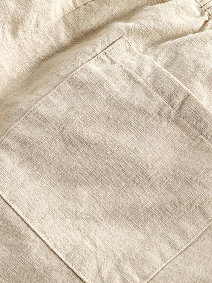 Levoire | Naturel Cordon De Serrage Pantalons Courts
