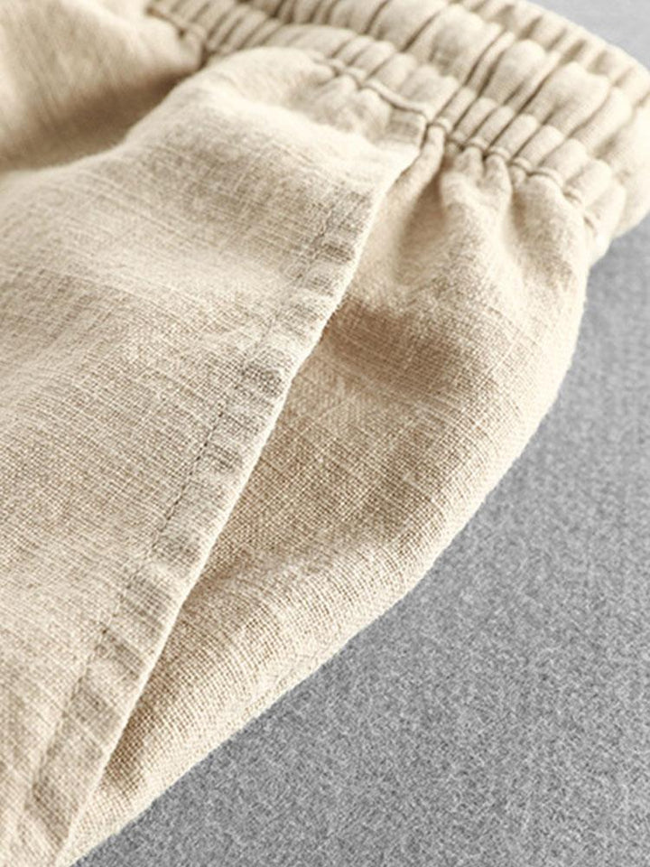 Levoire | Naturel Cordon De Serrage Pantalons Courts