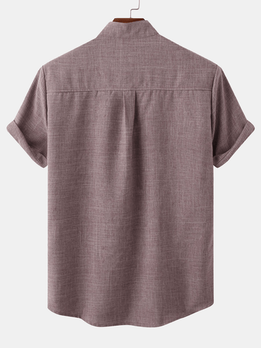 Levoire | Chemise À Poches Col Montant