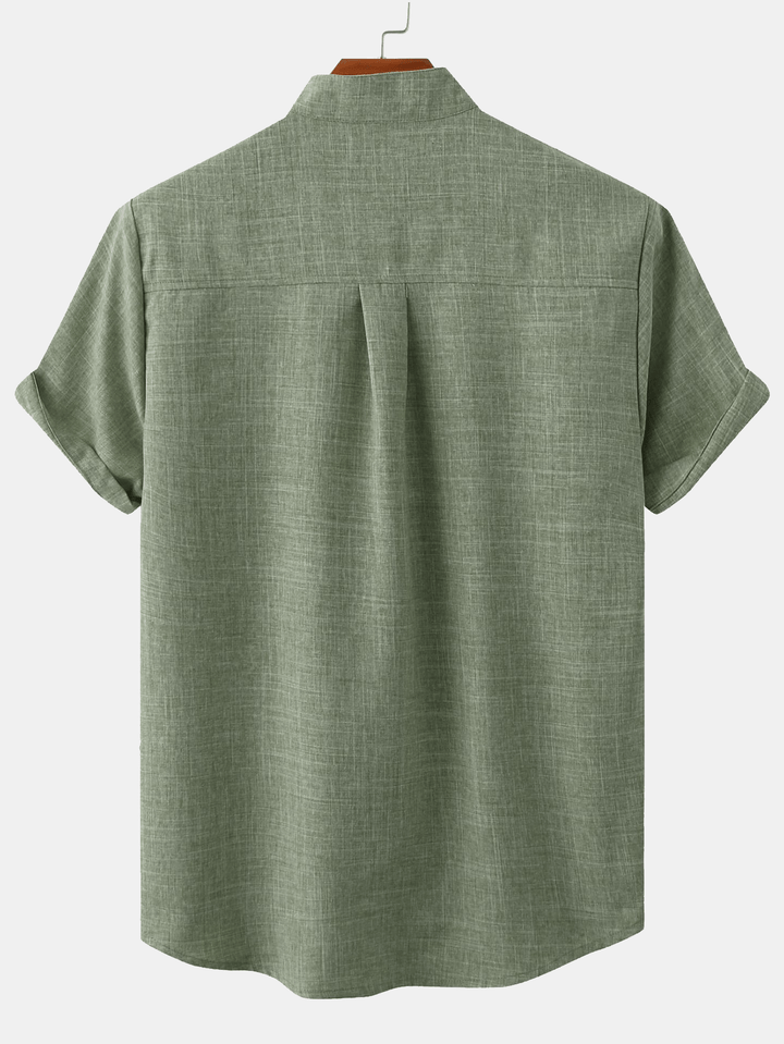 Levoire | Chemise À Poches Col Montant