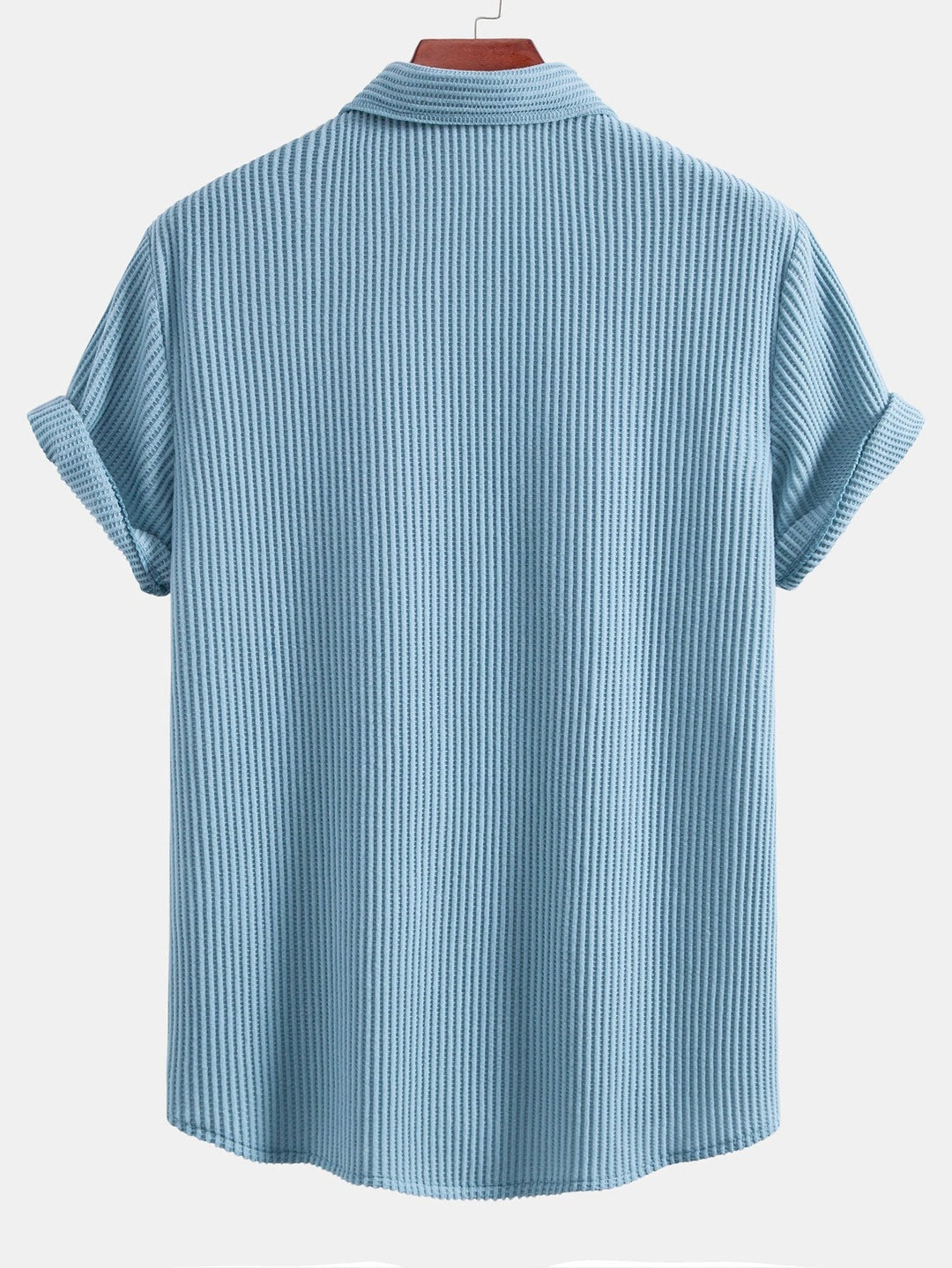 Levoire | Chemise À Boutons En Structure Gaufrée