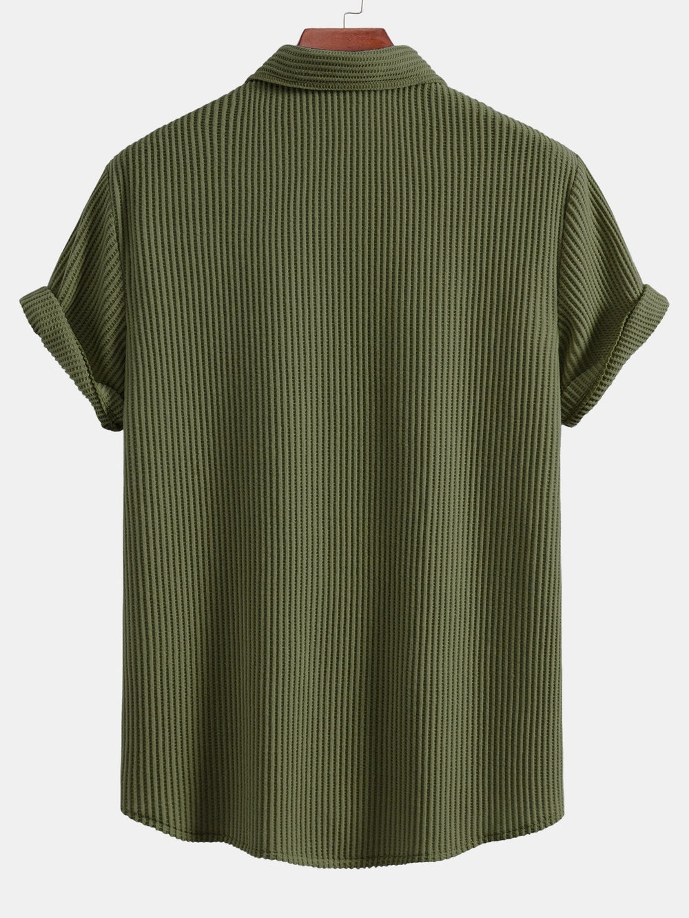 Levoire | Chemise À Boutons En Structure Gaufrée