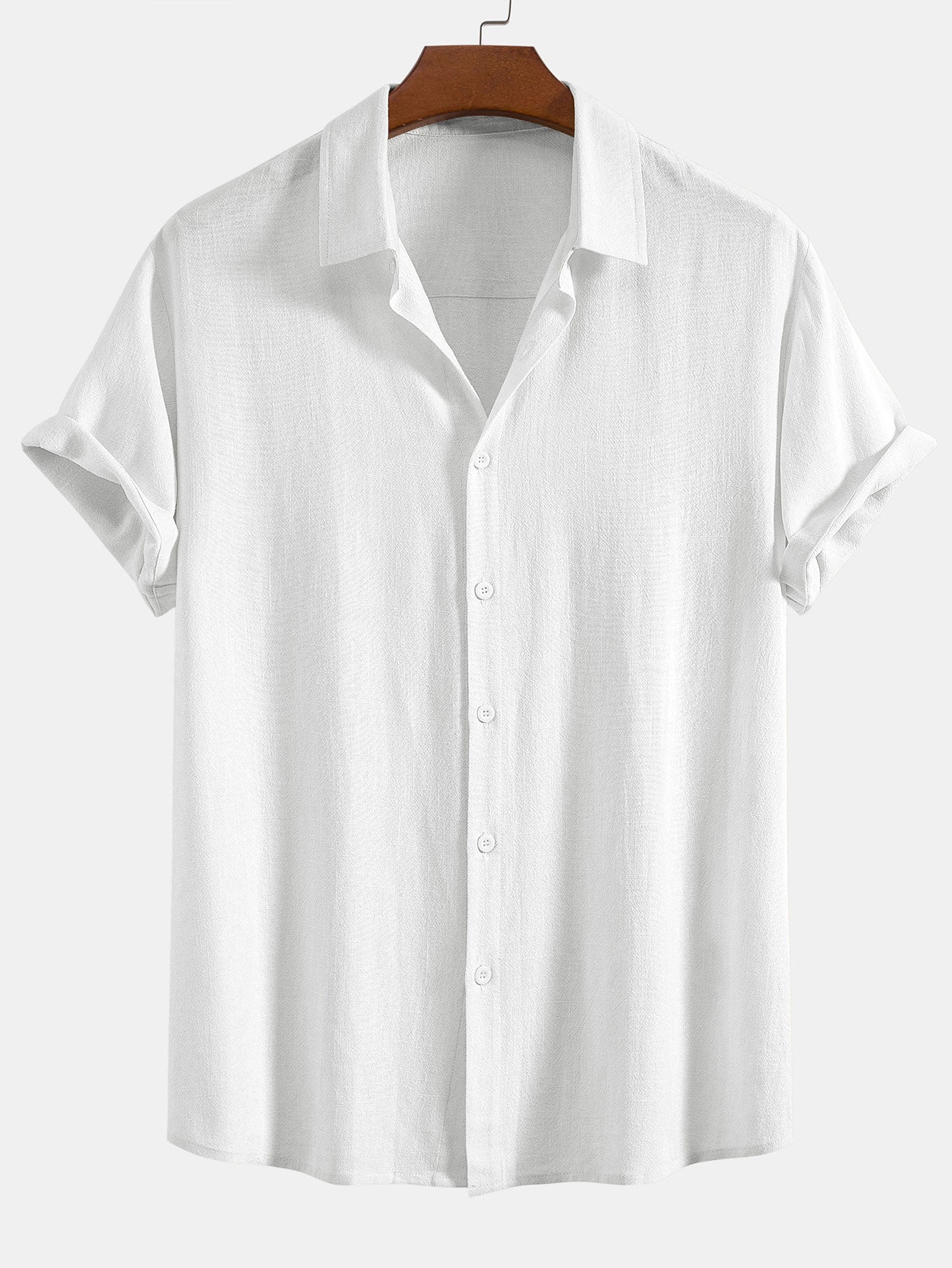 Levoire | Chemise En Mélange Lin Été Blanc