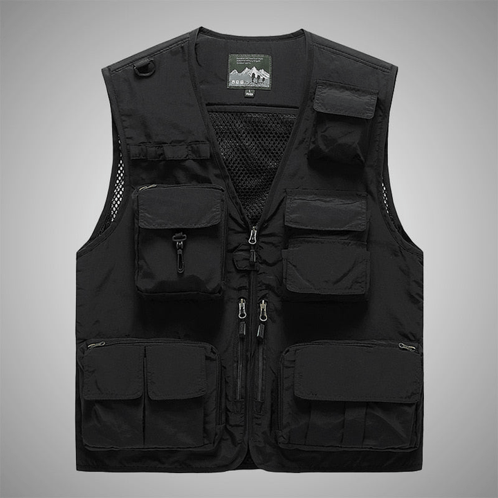 Levoire | Gilets tactiques robustes et fonctionnels pour hommes Excellente durabilité Noir