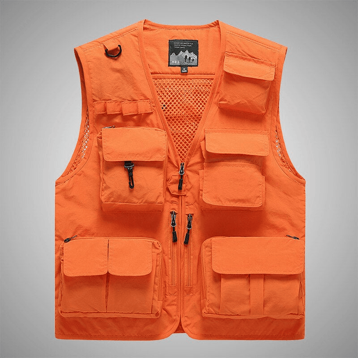 Levoire | Gilets tactiques robustes et fonctionnels pour hommes Excellente durabilité Orange