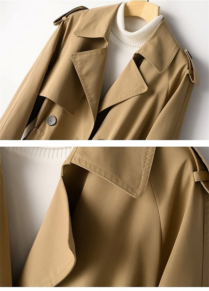 Levoire | Trench-Coat Femme Long Café