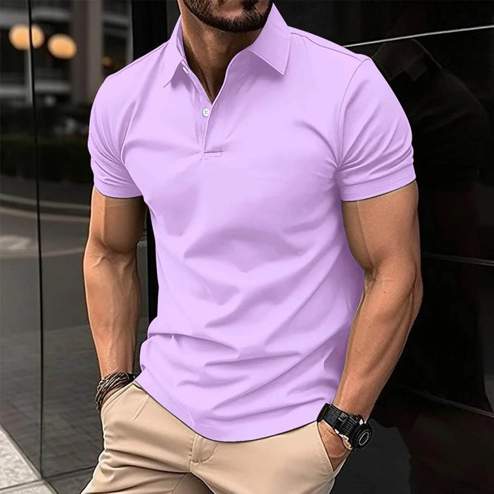 Levoire | T-Shirt Polo De Loisirs Pour Homme Violet