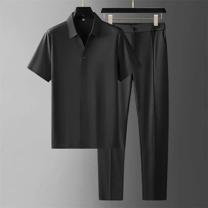 Levoire | Ensemble chic en deux pièces Noir