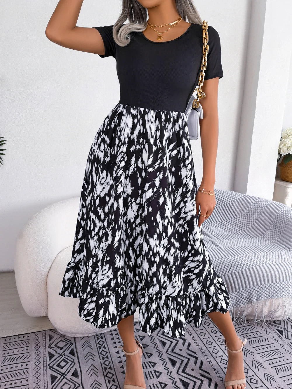 Levoire | Robe femme imprimé léopard