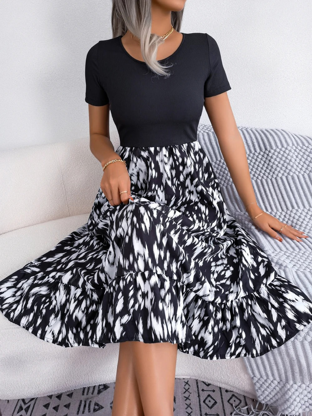 Levoire | Robe femme imprimé léopard
