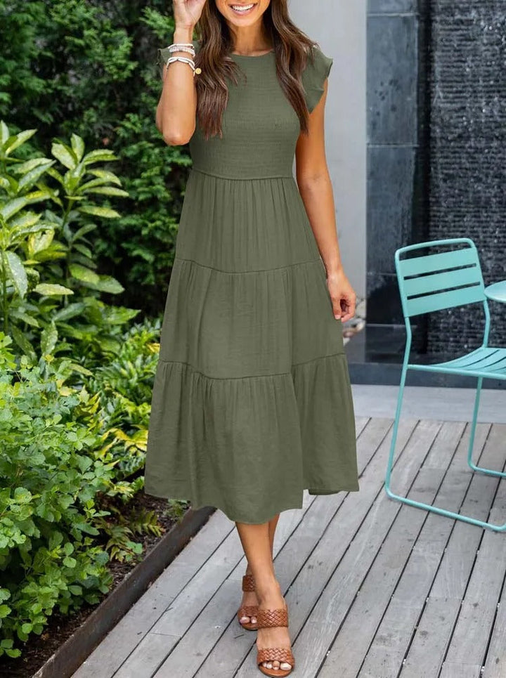 Levoire | Robe couvrante du corps Vert foncé