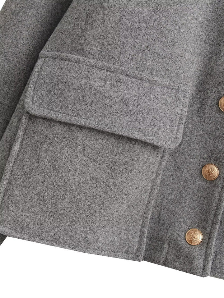 Levoire | Doudoune À Boutons Pour Femme - Hiver