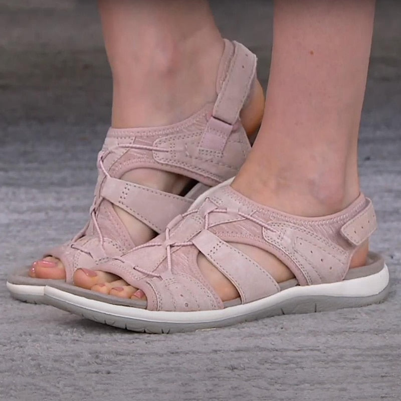 Levoire | Sandales D'Été Élégantes Et Ajustables Avec Semelle De Soutien Rose