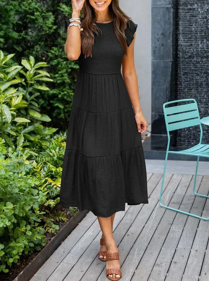 Levoire | Robe Exigeante Qui Couvre Le Ventre Noir