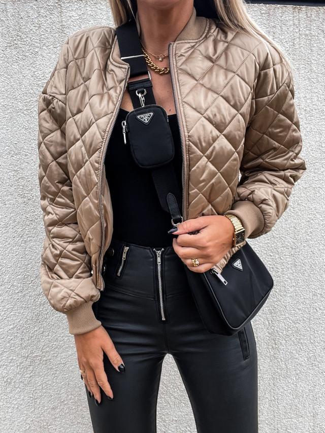 Levoire | Veste Vêtements Bomba Veste Sportive & Confortable Pour Temps Froid Beige