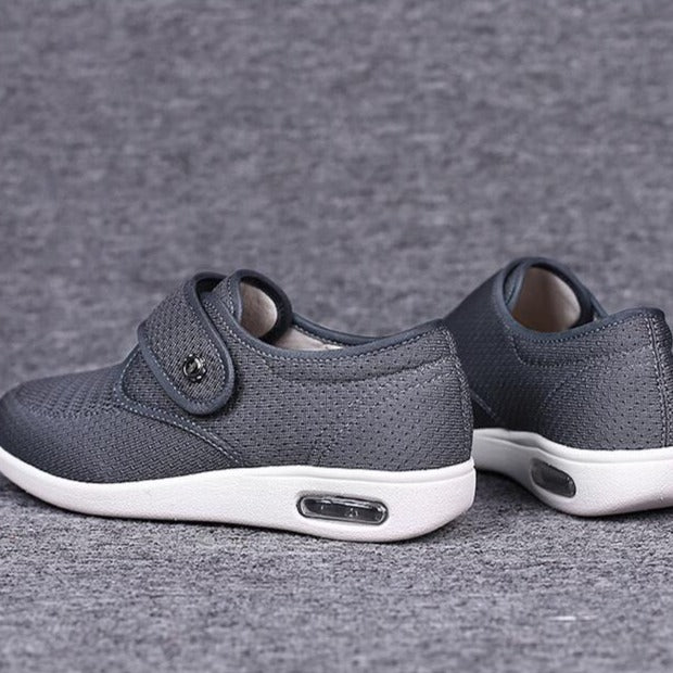 Levoire | Chaussures Orthopédiques En Largeur Pour Femmes Gris
