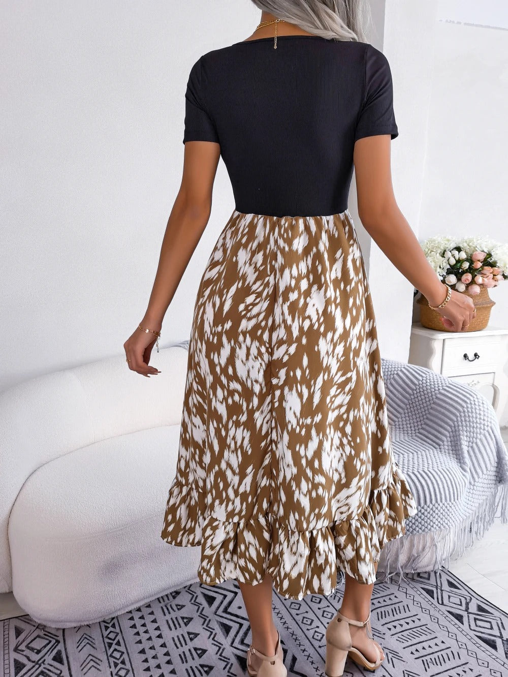 Levoire | Robe femme imprimé léopard