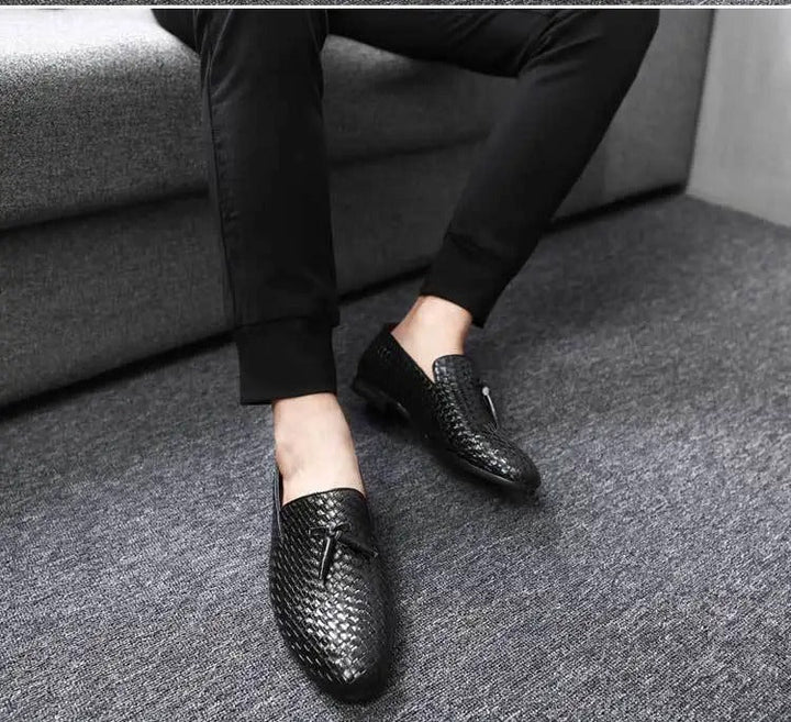 Levoire | Bottes En Cuir Tissées Luxe Et Confort Ensemble