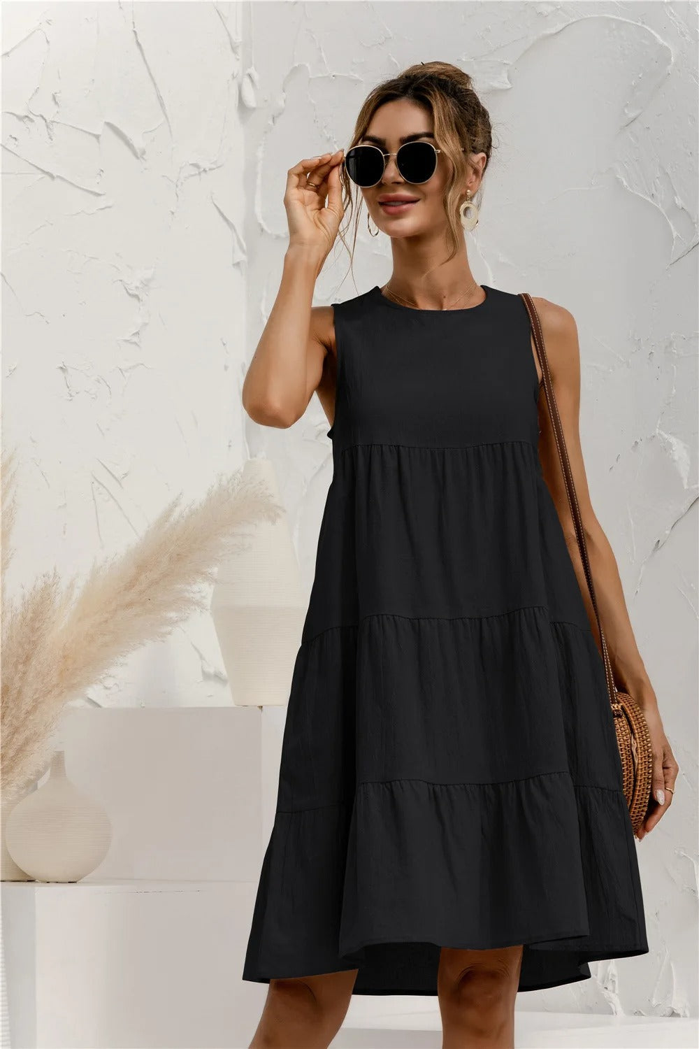 Levoire | Robe ample pour femme Noir